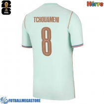 Fotballdrakt Herre Frankrike Aurelien Tchouameni #8 Bortedrakt VM 2026 Kortermet